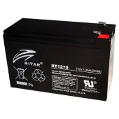 Акумуляторна батарея RITAR RT1270А 12V 7Ah Black(9840)
