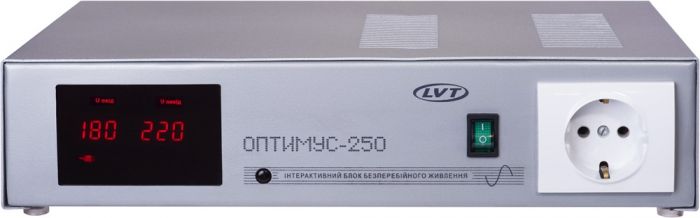 Джерело безперебійного живлення LVT Оптимус-250