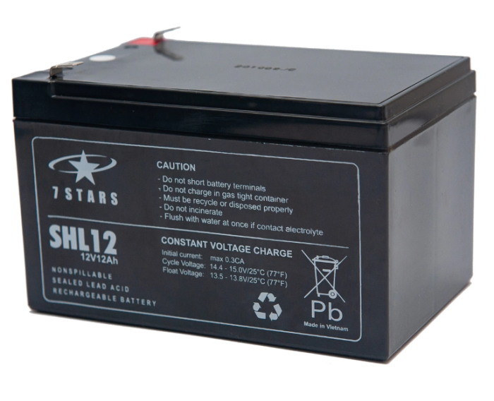 Аккумуляторная батарея 7Stars AGM SHL12 (12Ah 12V)