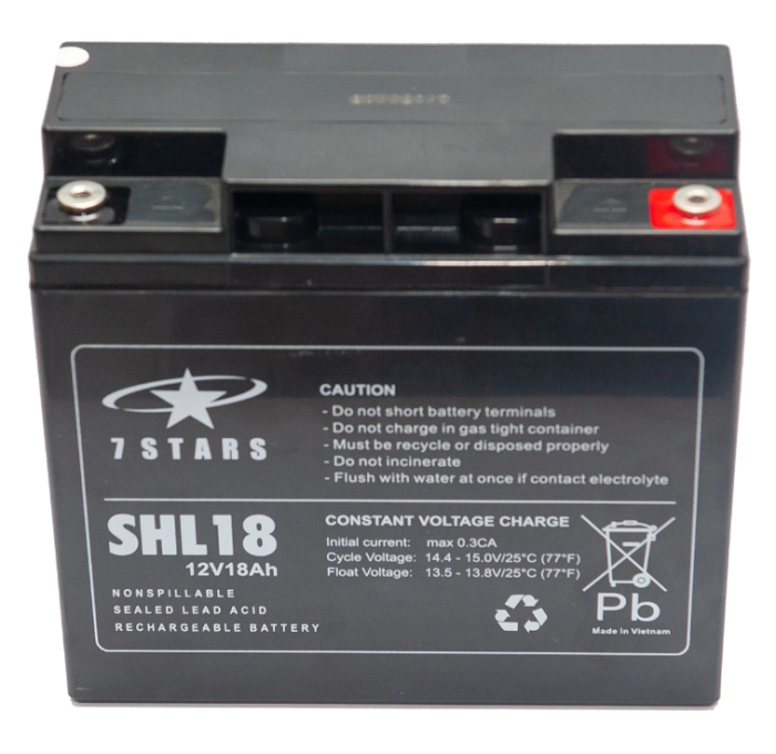 Аккумуляторная батарея 7Stars AGM SHL18 (18Ah 12V)