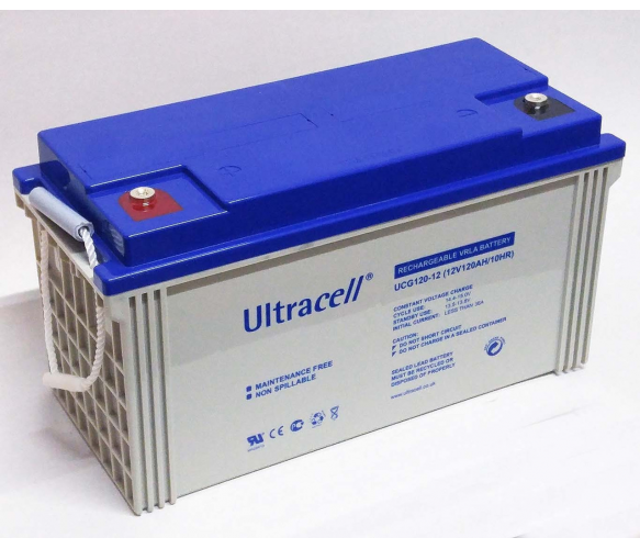 Акумуляторна батарея Ultracell UCG120-12 GEL 12 V 120 Ah