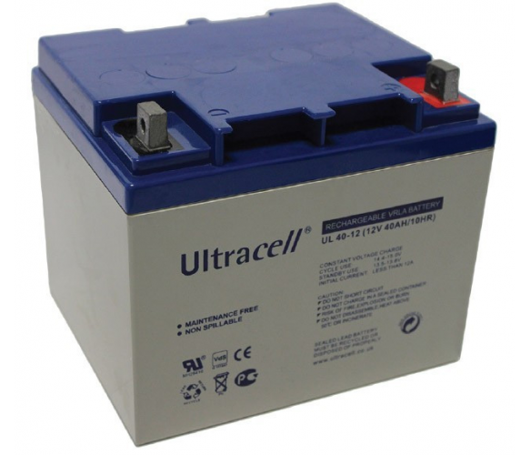 Аккумуляторная батарея Ultracell UL40-12 AGM 12V 40 Ah