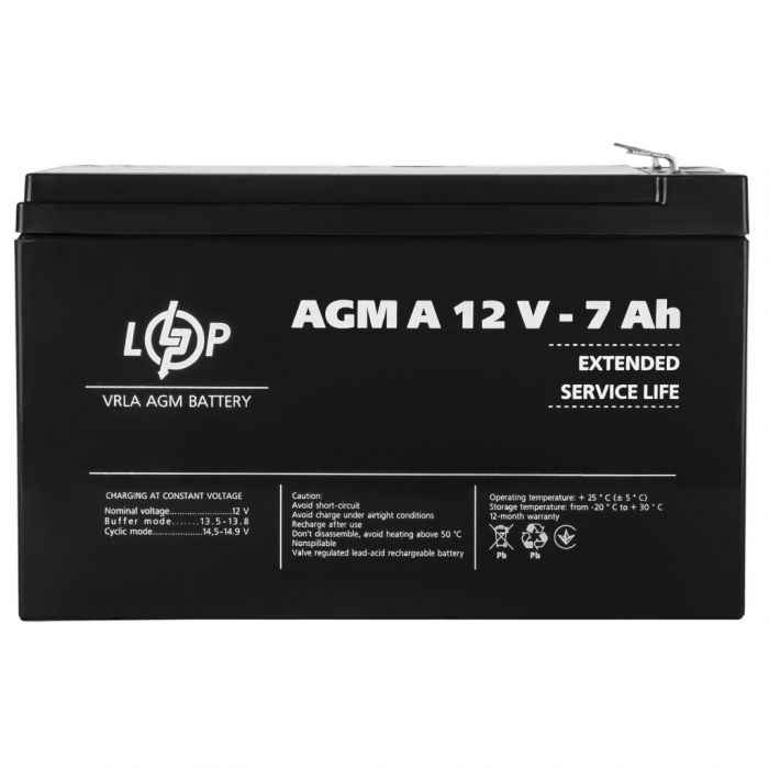 Аккумуляторная батарея LogicPower А 12-7 AH (LP3058)