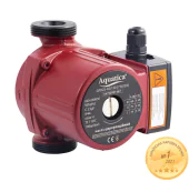 Насос циркуляційний 100Вт Hmax 6м Qmax 75л/хв Ø1½" 130мм+гайки Ø1" AQUATICA (774133)