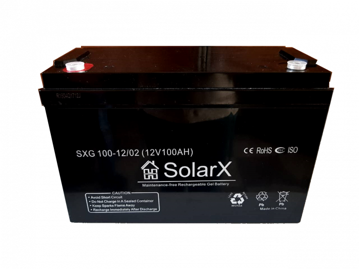 Аккумуляторная батарея SolarX SXG 100-12 (технология Гель)