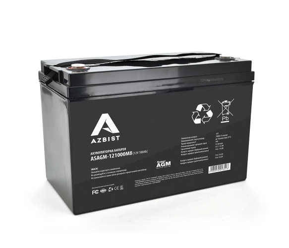 Акумуляторна батарея Azbist ASAGM-121000M8