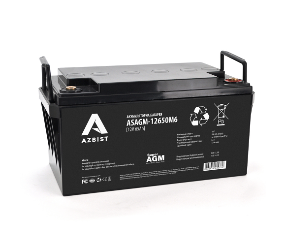 Аккумуляторная батарея Azbist ASAGM-12650M6