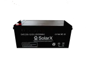Акумуляторна батарея SolarX SXG 200-12 (технологія Гель)