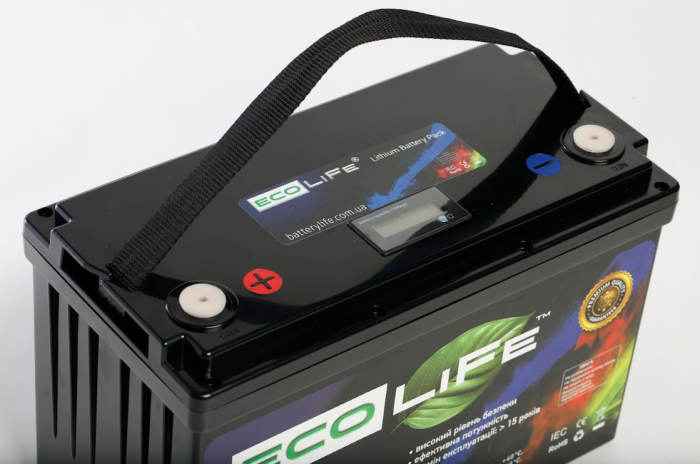 Литиевый аккумулятор EcoLiFe LF12-100 LiFePO4