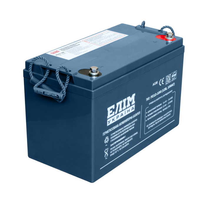 Акумуляторна батарея Elim-Україна FC-12-100