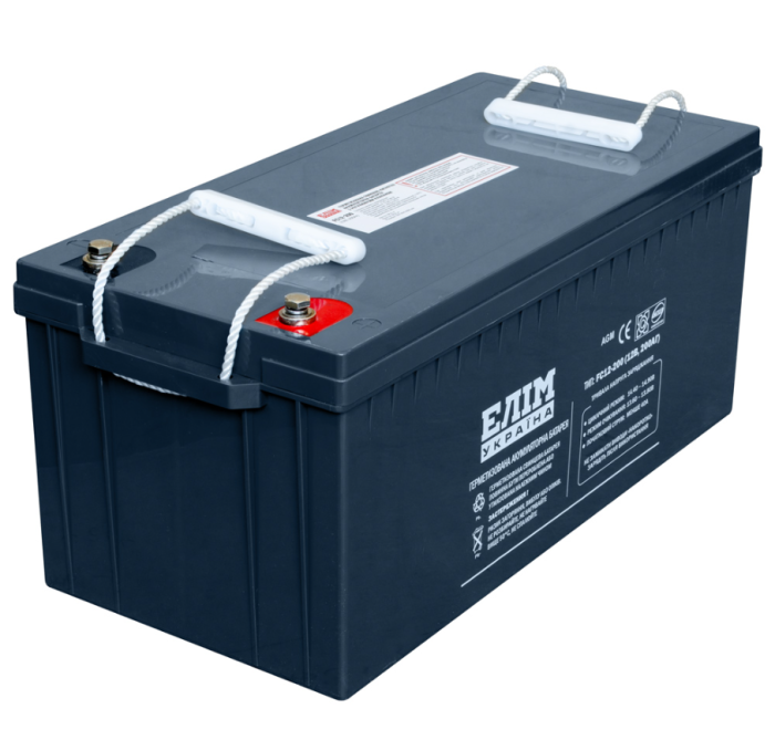 Акумуляторна батарея Elim-Україна FC-12-200