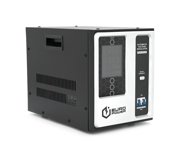 Стабілізатор напруги релейний Europower EQVR-3000VA LCD, 2400W