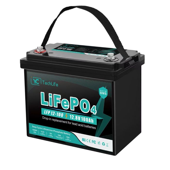 Акумуляторна батарея EverExceed LiFePO4 LDP 12-100 (12.8V-100AH)
