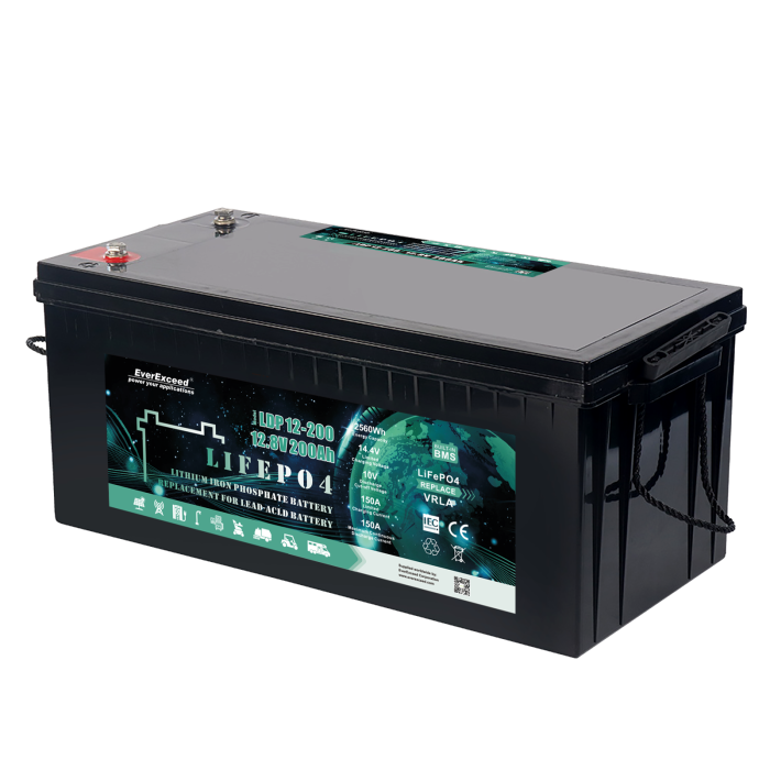 Аккумуляторная батарея EverExceed LiFePO4 LDP 12-200 (12.8V-200AH) Bluetooth
