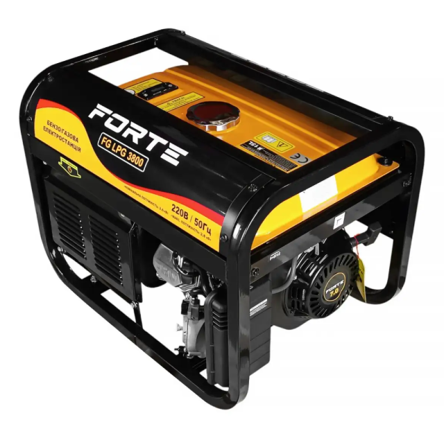 Генератор двопаливний Forte FG LPG-3800