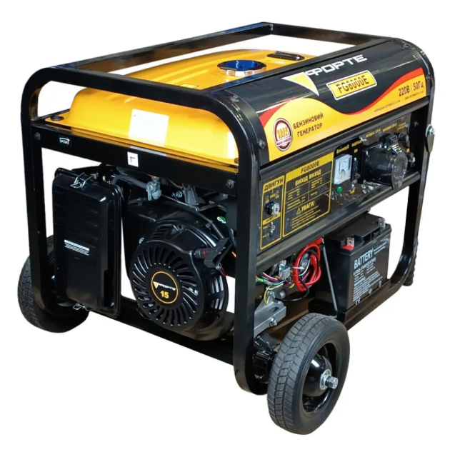 Бензиновый генератор Forte FG8000E (6кВт)
