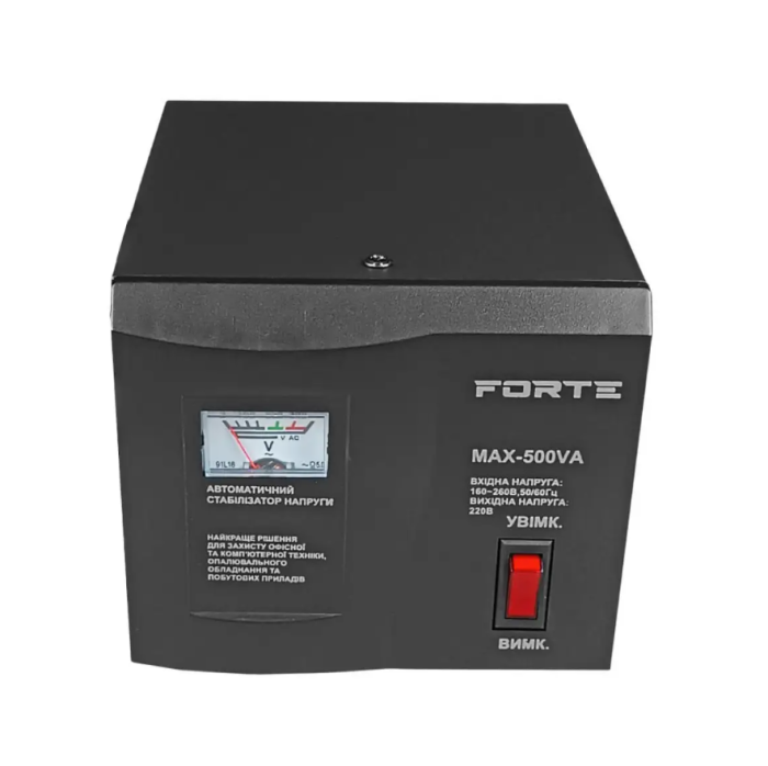 Стабилизатор напряжения Forte MAX-500VA