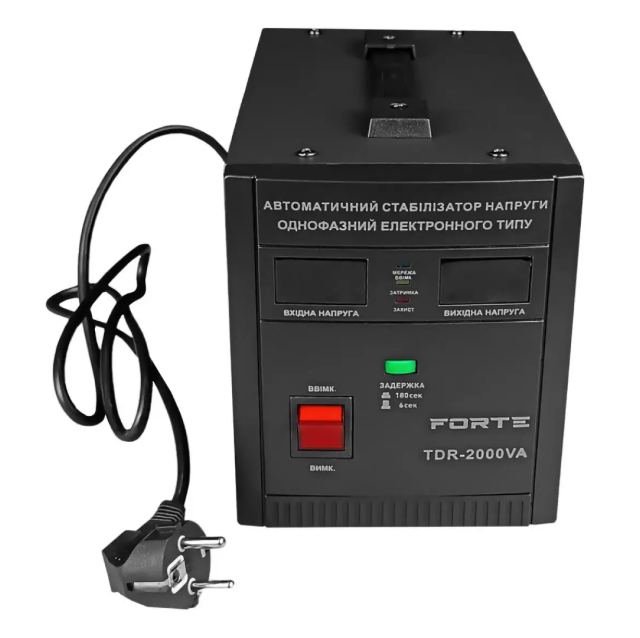 Стабилизатор напряжения Forte TDR-2000VA