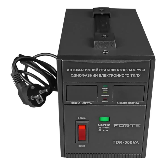 Стабилизатор напряжения Forte TDR-500VA