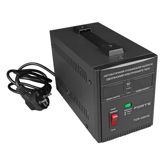 Стабилизатор напряжения Forte TDR-500VA