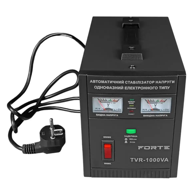 Стабилизатор напряжения Forte TVR-1000VA