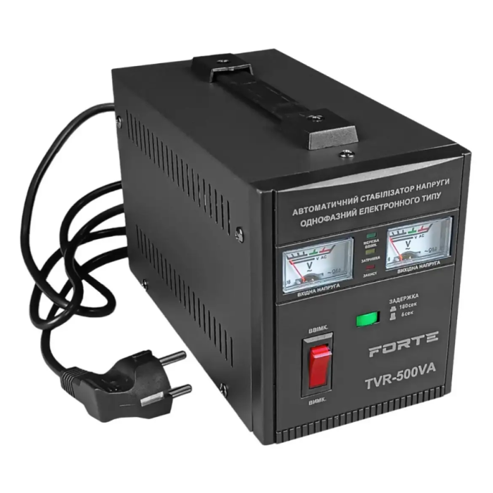 Стабилизатор напряжения Forte TVR-500VA