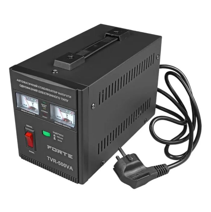 Стабилизатор напряжения Forte TVR-500VA