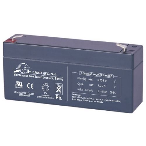 Аккумуляторная батарея LEOCH DJW 6-3.2