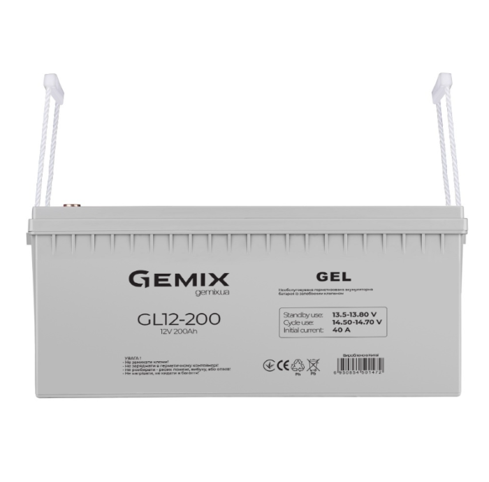 Аккумуляторная батарея Gemix GL12-200