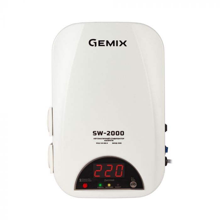 Стабилизатор напряжения Gemix SW-2000
