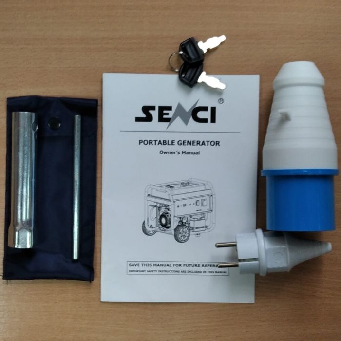 Генератор бензиновый Senci SC6000-V