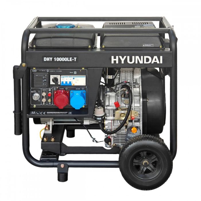 Дизельный генератор Hyundai DHY 10000LE-T