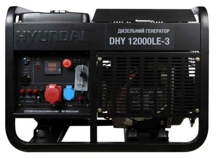 Генератор дизельный Hyundai DHY 12000LE-3