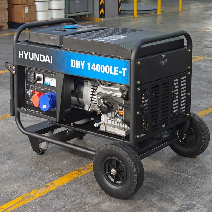 Дизельный генератор Hyundai DHY 14000LE-T