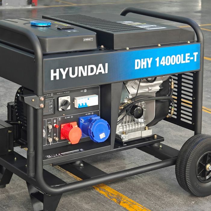 Дизельный генератор Hyundai DHY 14000LE-T