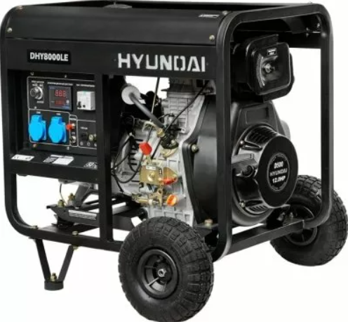 Генератор дизельный Hyundai DHY 8000LE