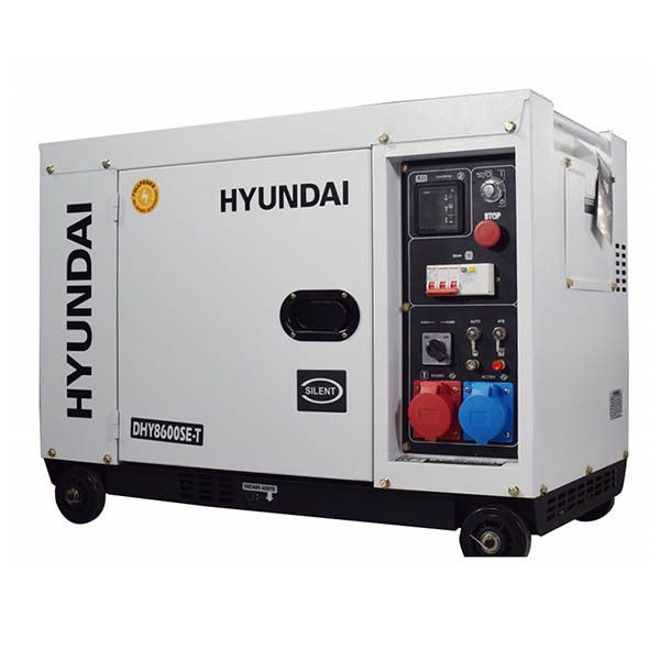 Генератор дизельний Hyundai DHY 8600SE-T