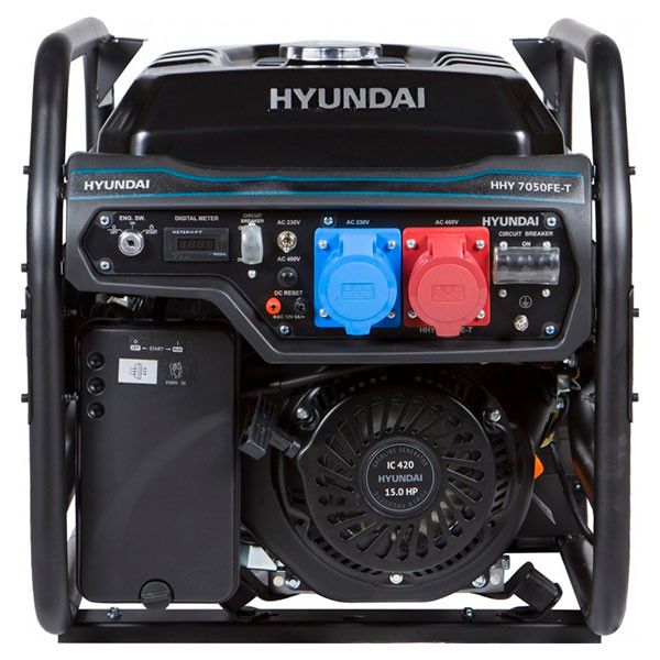 Бензиновий генератор HYUNDAI HHY 7050FE-Т