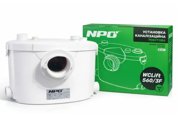 Канализационная установка NPO WCLIFT 560/3F