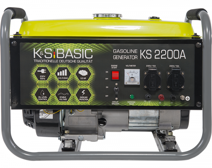 Бензиновий генератор Konner&Sohnen BASIC KS 2200A