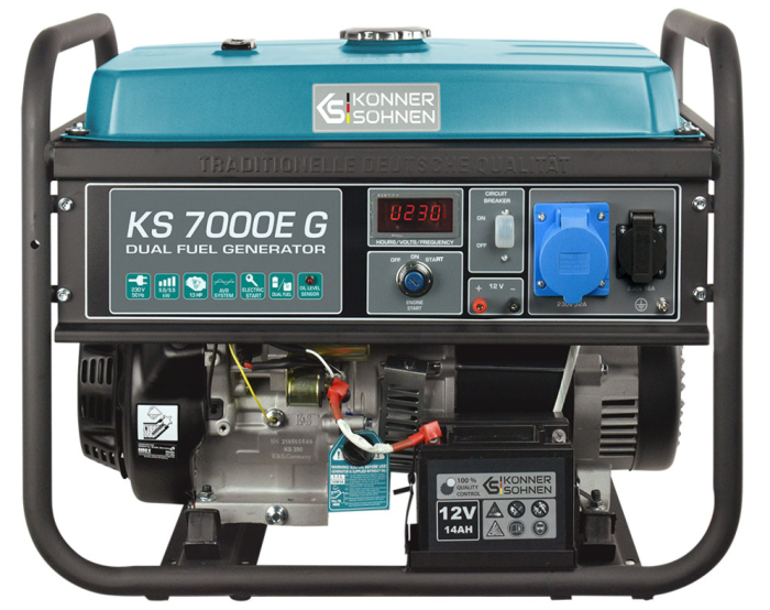 Генератор бензиновий Konner&Sohnen KS 7000E G