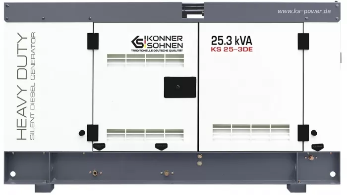 Генератор дизельний Konner & Sohnen KS 25-3DE