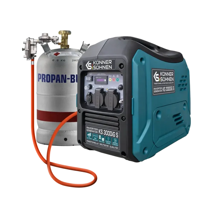 Инверторный генератор Konner&Sohnen KS 3000iG S (бензин/газ)