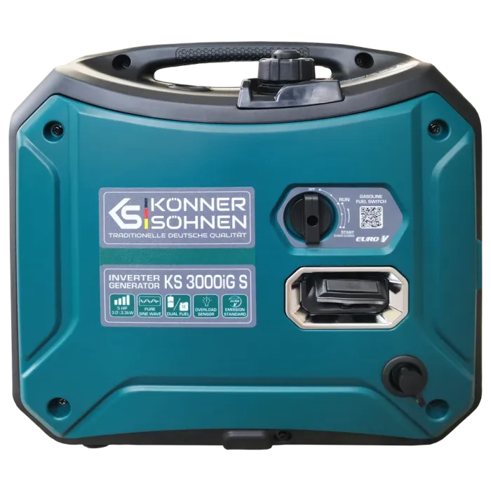 Инверторный генератор Konner&Sohnen KS 3000iG S (бензин/газ)