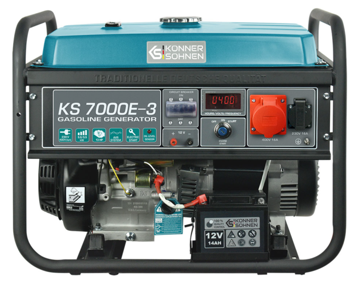 Генератор бензиновый Konner&Sohnen KS 7000Е-3