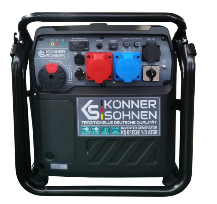 Генератор инверторный Konner&Sohnen KS 8100iE 1/3 ATSR