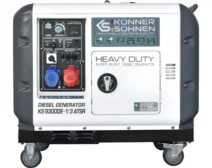 Генератор дизельний Konner & Sohnen KS 9300DE-1/3 ATSR