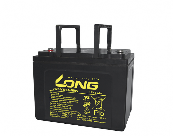 Акумуляторна батарея Kung Long KPH80-12N