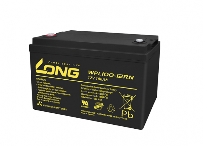 Акумуляторна батарея Kung Long WPL100-12RN
