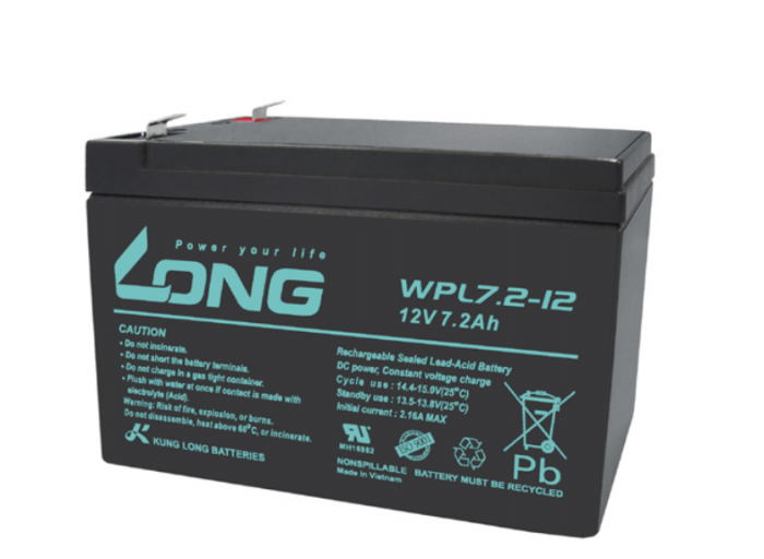 Акумуляторна батарея Kung Long WPL7.2-12